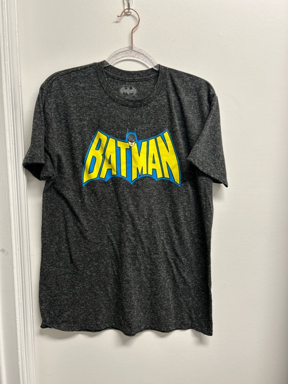 Batman Logo Short Sleeve Tee - Charcoal